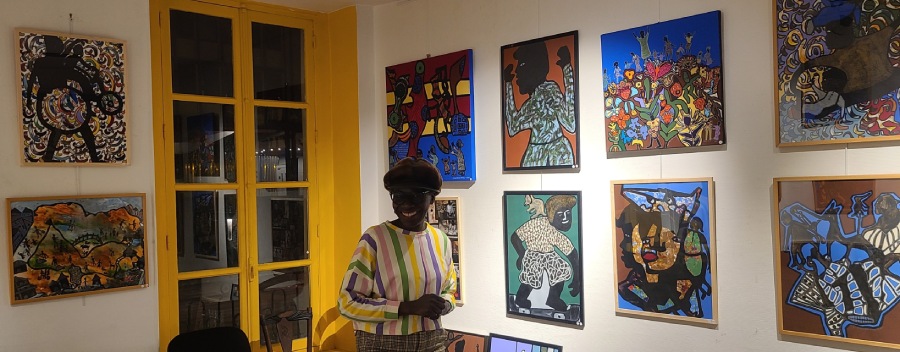 Finissage exposition Elise Desvaux Nsongo