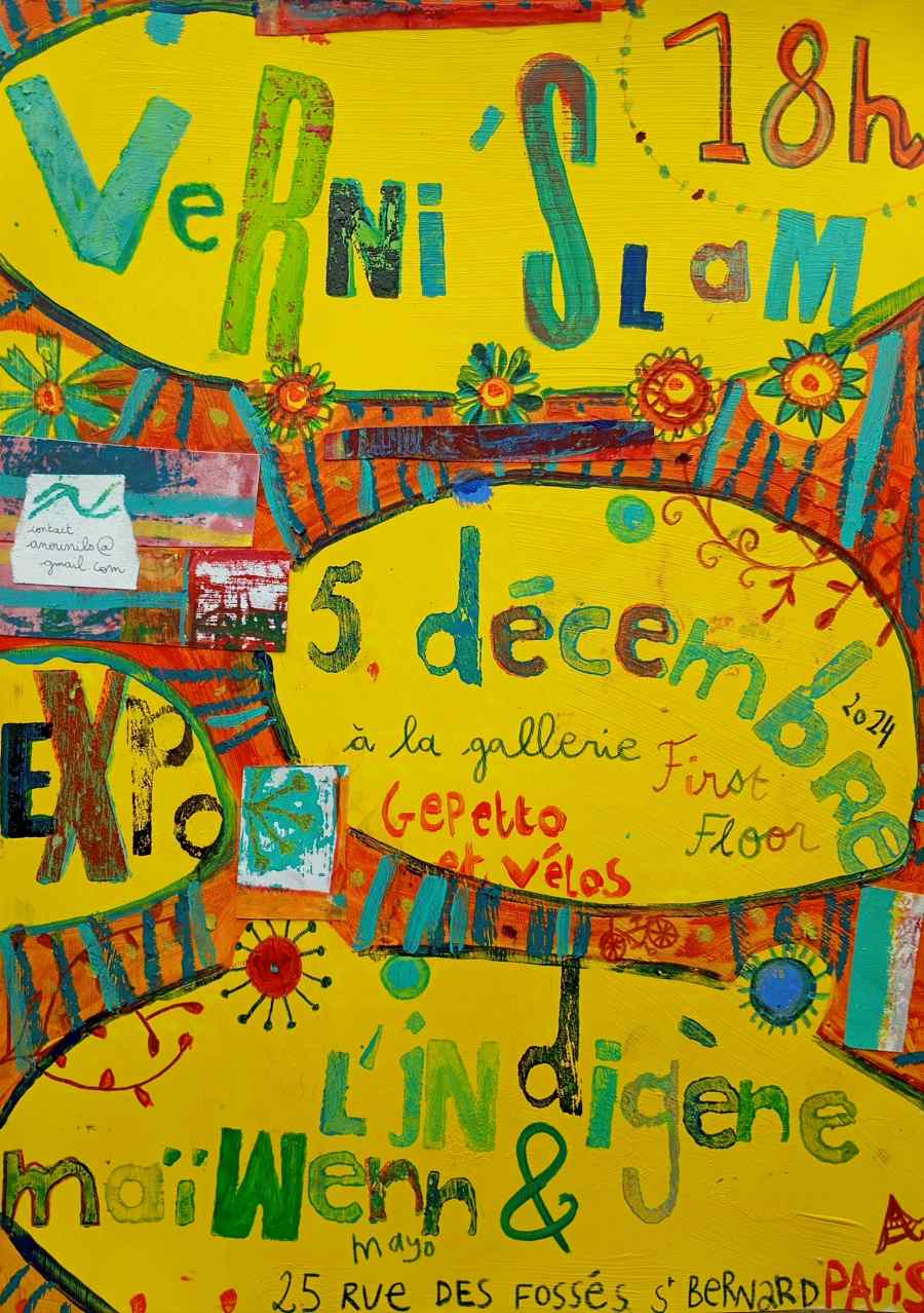 Verni'slam exposition de peintures Maiwennmayo