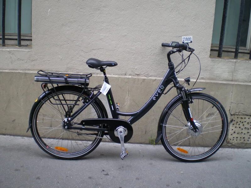 Vélo électrique femme Eveo 450 26 pouces