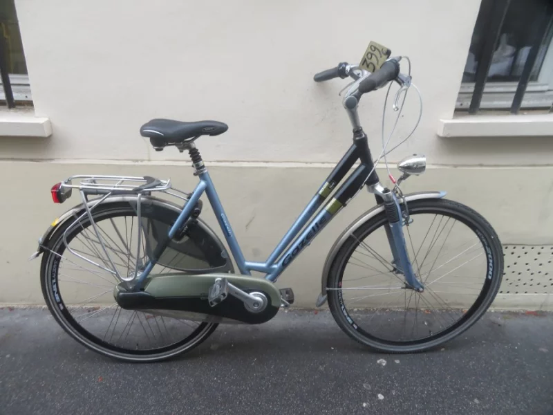 Vélo de Ville femme Gazelle orange